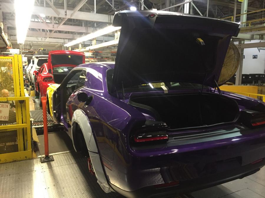 Детали создания Dodge Challenger SRT Demon (LC) 2018 года  (фото 135 из 162)